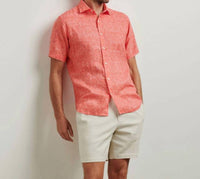 Peter Millar - Volta Linen Short Sleeve Shirt