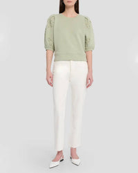 Rails Camy Sweatshirt in vintage sage - women's top