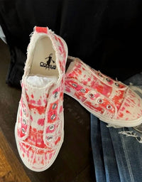 Corkys Footwear - Women's Babalu Tie Dye Slip On Canvas Sneakers