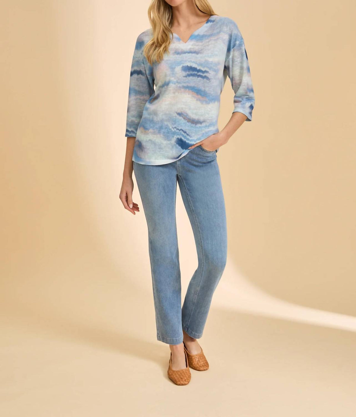 Fdj - Pull-on Straight Leg Jeans