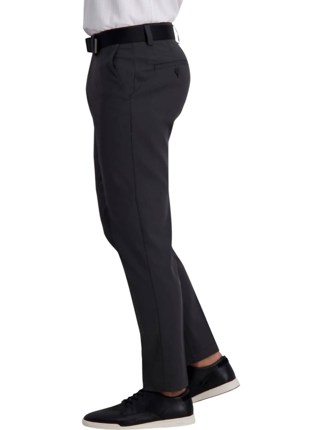 Haggar Clothing - Plain Solid Heather Slim Fit Pants