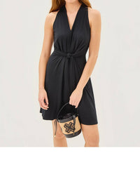 Lilly Pulitzer Wisteria Mini Dress in noir - women's dress
