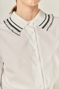 English Factory - Margery Collar Pointed Shirt