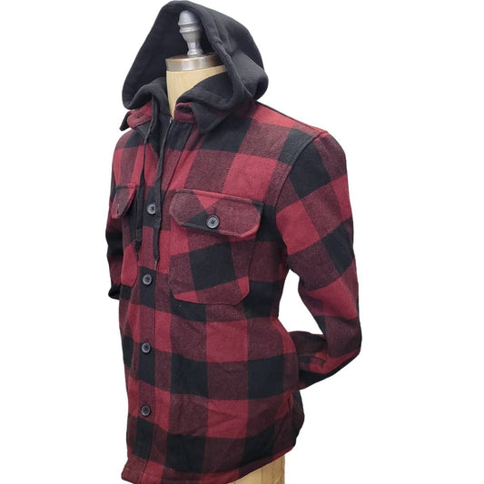 Hedge - Men's Sherpa Plaid Jacket