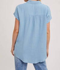Bluivy - Button Up Cotton Shirt