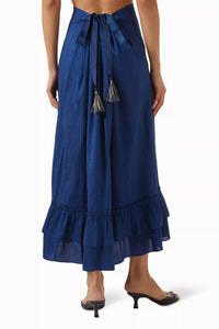 Coniglio - Cinch Back Midi Skirt