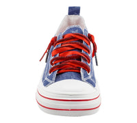 Very G - Women's Aman Usa Rhinestone And Satin Lace Up Sneaker