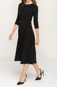 Kmw - Belted Midi Dress