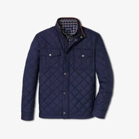 Mizzen + Main Brentwood Quilted Jacket in navy - men's jacket - view 7