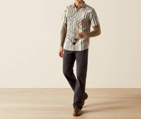 Ariat - Hughie Retro Fit Stripe Button Down Shirt