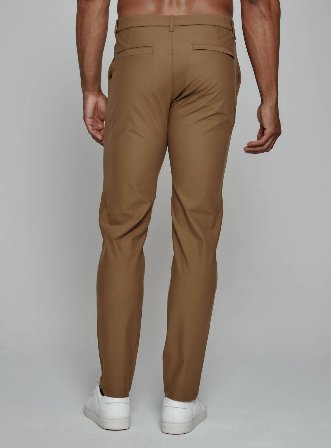 7Diamonds Infinity Athletic Chino Pant in tan - men's pants - alternate view