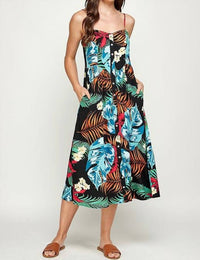 Ellison - Maxi Dress Button Up
