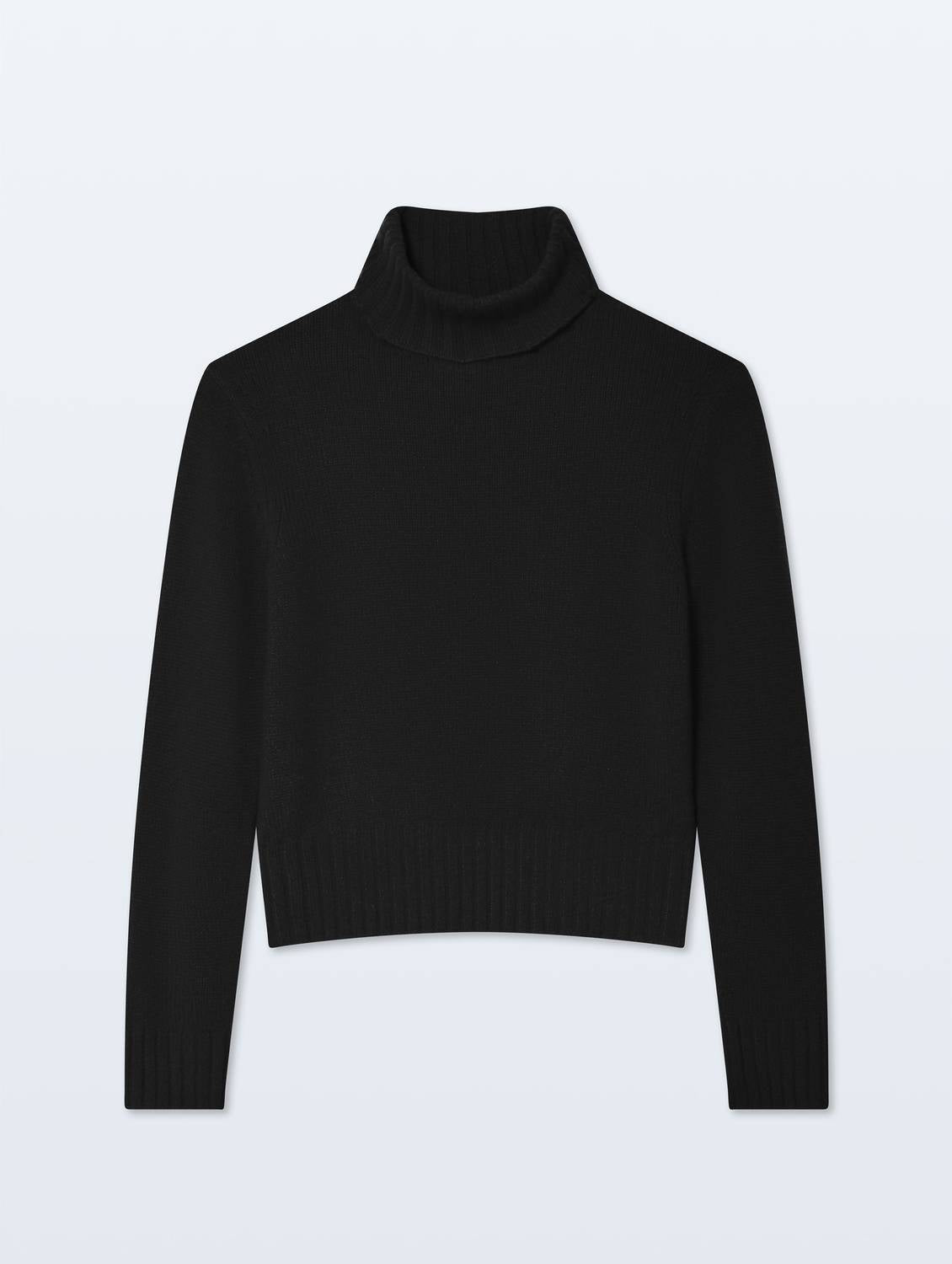 White + Warren - Cashmere Featherweight Turtleneck Top