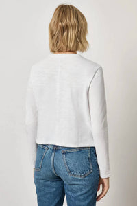Lilla P - Long Sleeve Cropped Boyfriend Tee