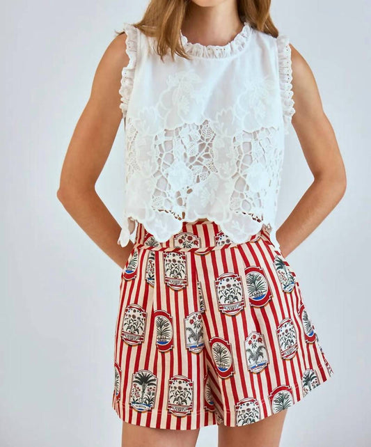 Hunter Bell - Ashton Pleated Shorts