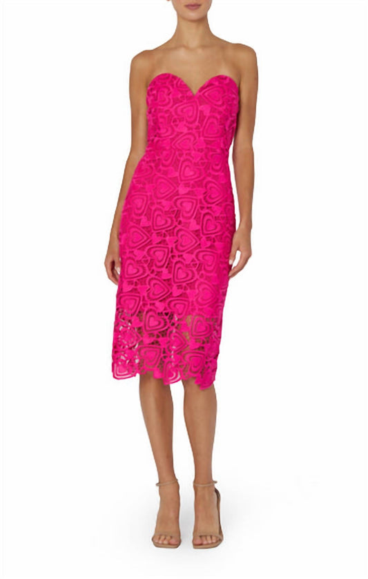 Milly - Lucia Heart Lace Dress