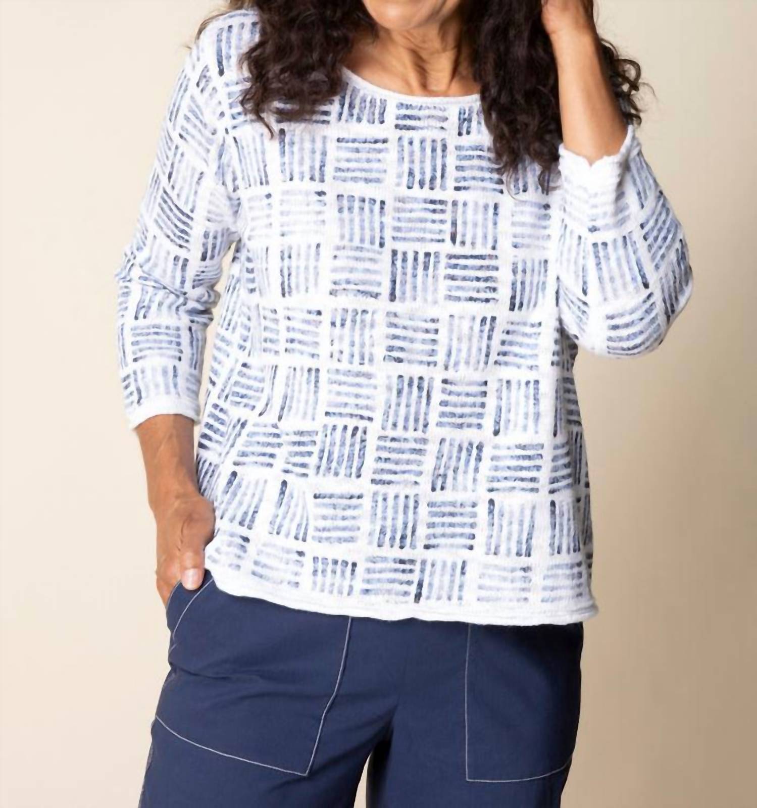 Habitat - Block Print Summer Pullover