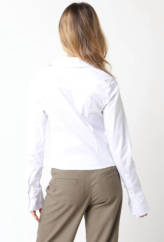 Olivaceous - Olivia Button Down