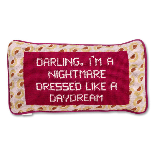 Furbish Studio - Dressed Like A Daydream Needlepoint Pillow