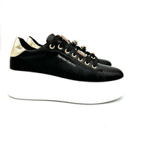 Renato Garini - Women's Bedazzled Laces Sneaker