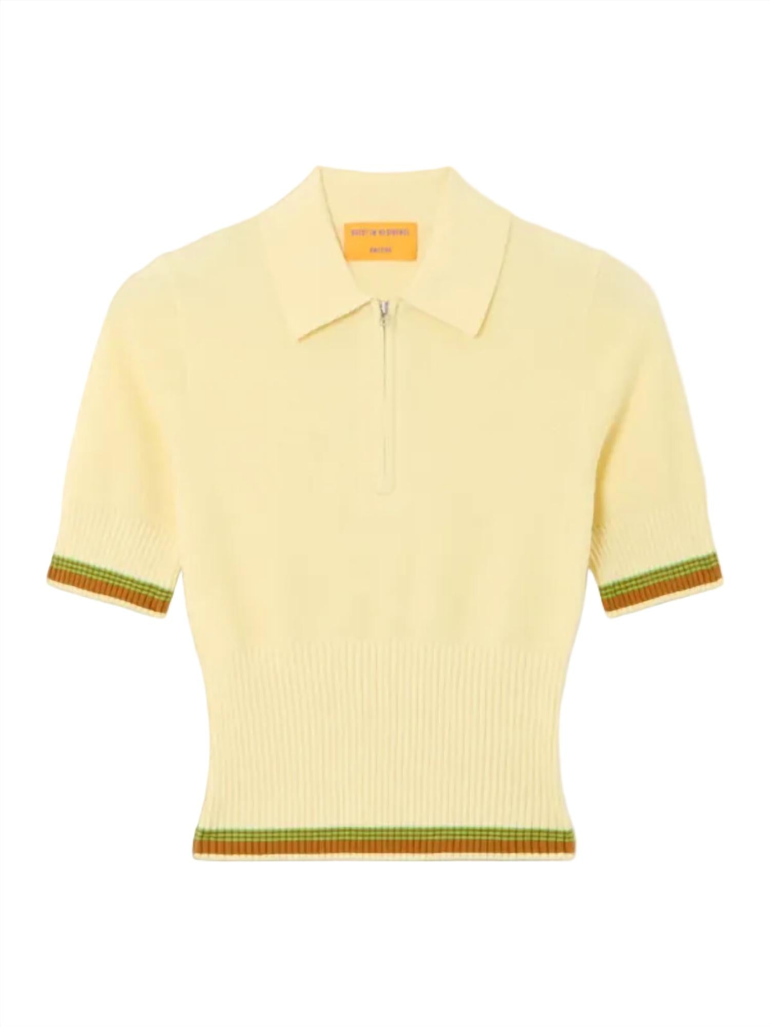 Guest In Residence - Marcella Cropped Polo