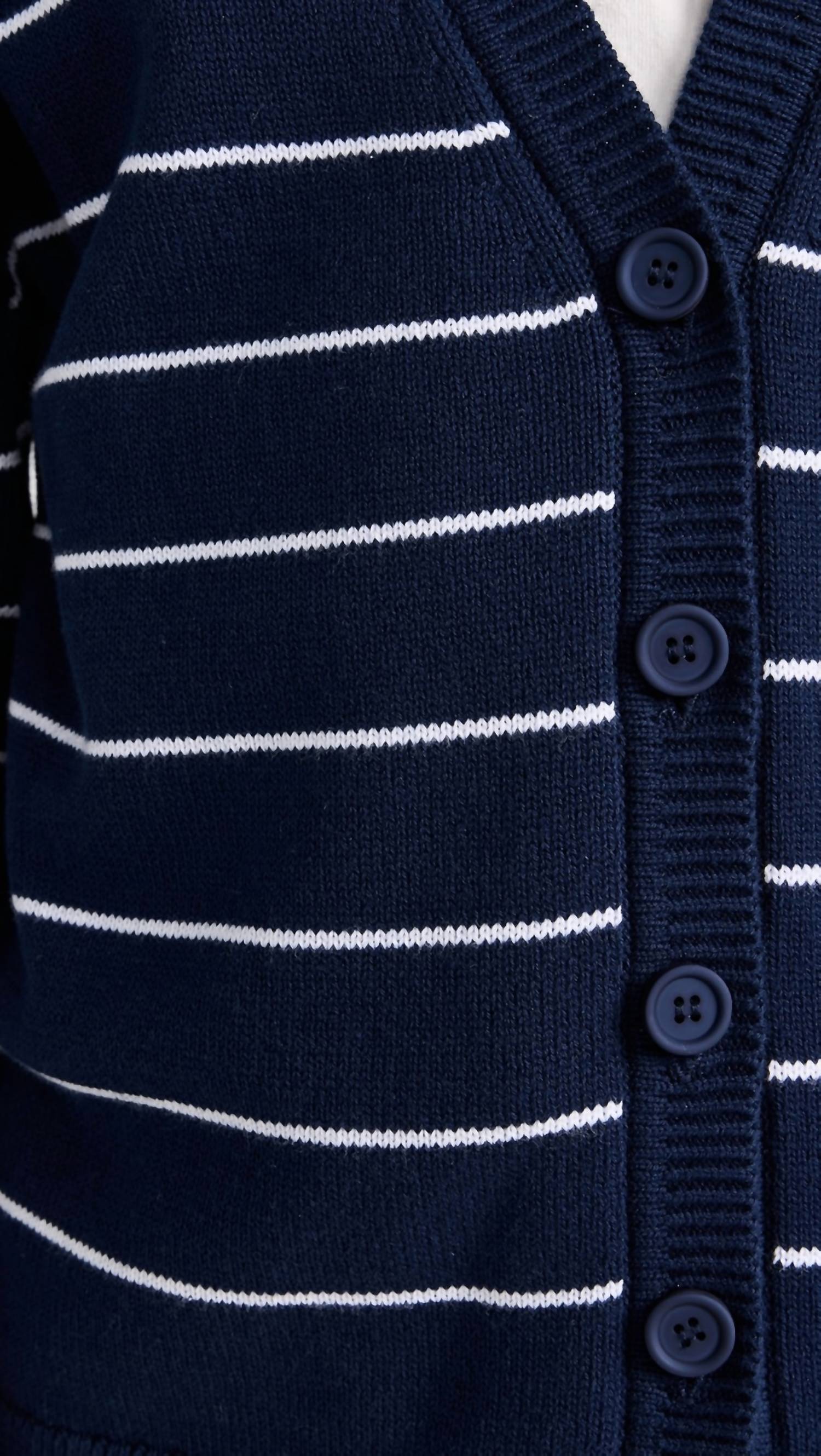 525 America - Sarah Relax Stripe Cardigan