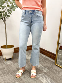 Jbd. - High Rise Cropped Flare Jeans