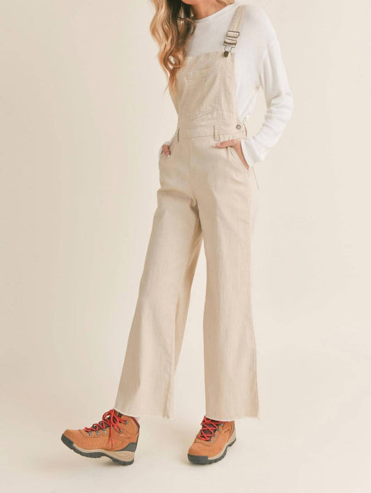 Sadie & Sage - Frankie Denim Wide Leg Overalls