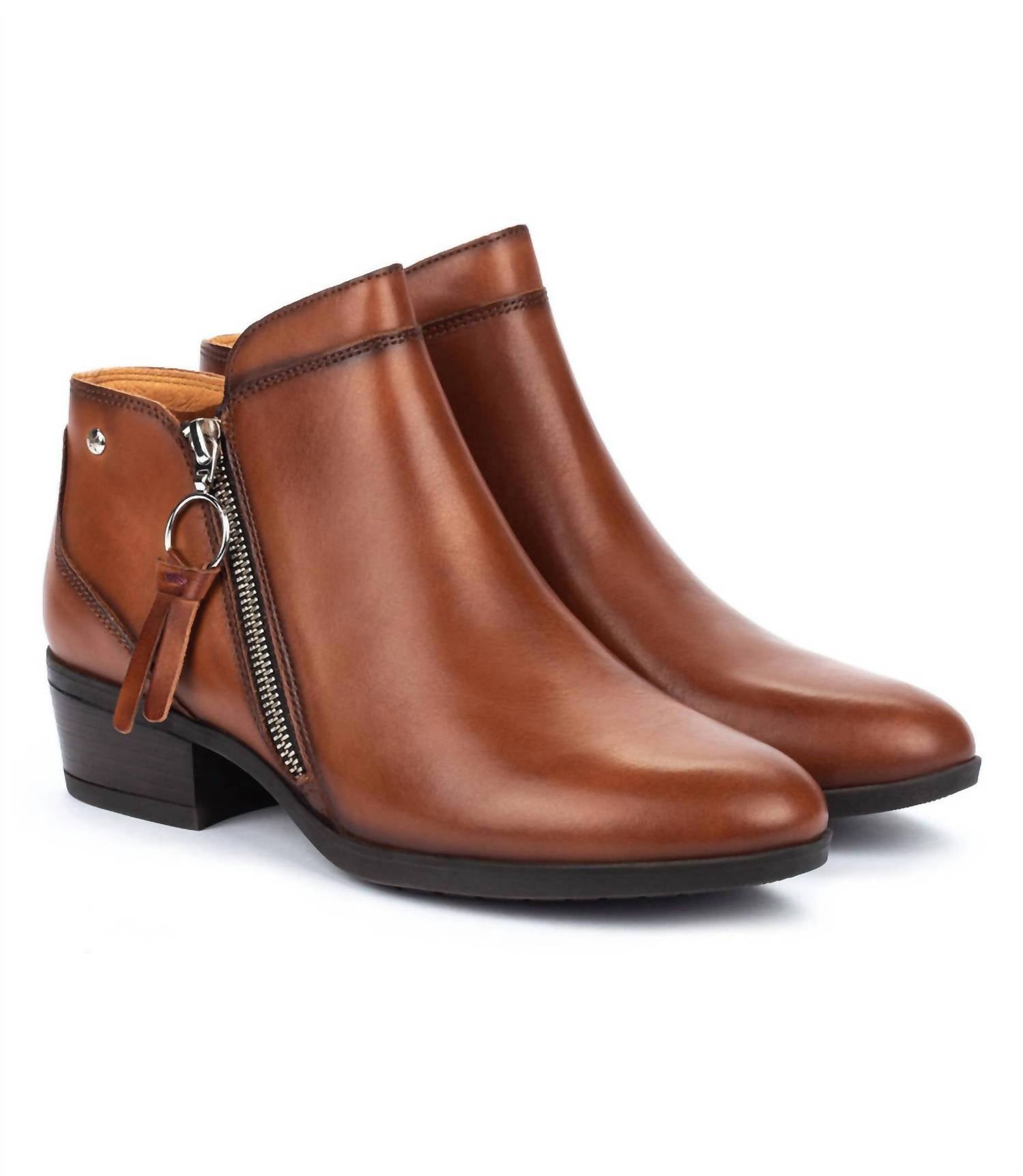 PIKOLINOS Women's Daroca Booties in cuero - women's shoe