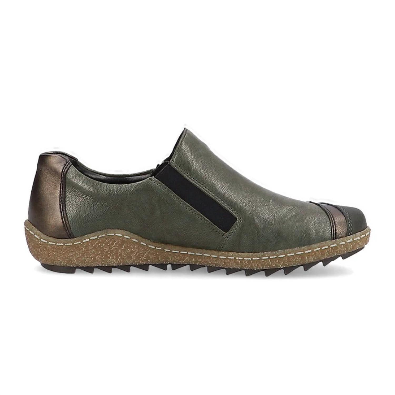 Rieker - Women's Slip On Suede Shoes