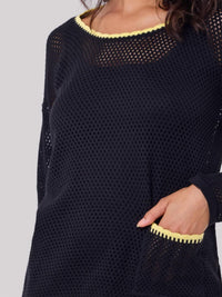 Angel Apparel - Crochet Pocket Top