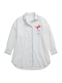 Shiraleah - Snap & Sip Catch Of The Day Cover-Up Shirt