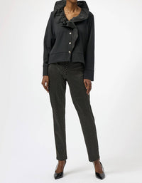 Joseph Ribkoff - Foiled Heavy Knit Slim Fit Pants
