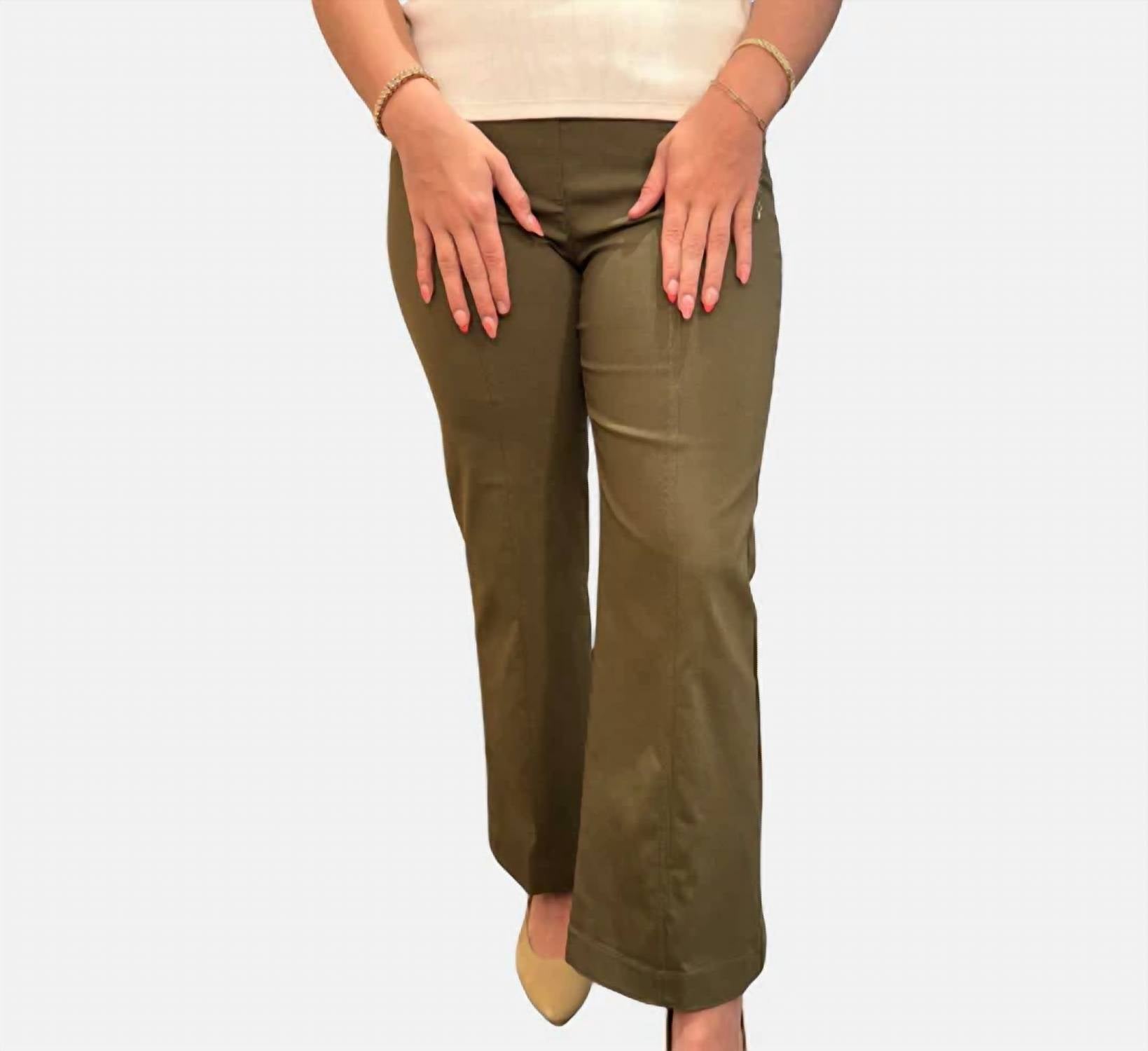 Elliott Lauren - Wide Leg Crop Pants