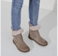 Birkenstock - Women's Shearling Suede Short Boots