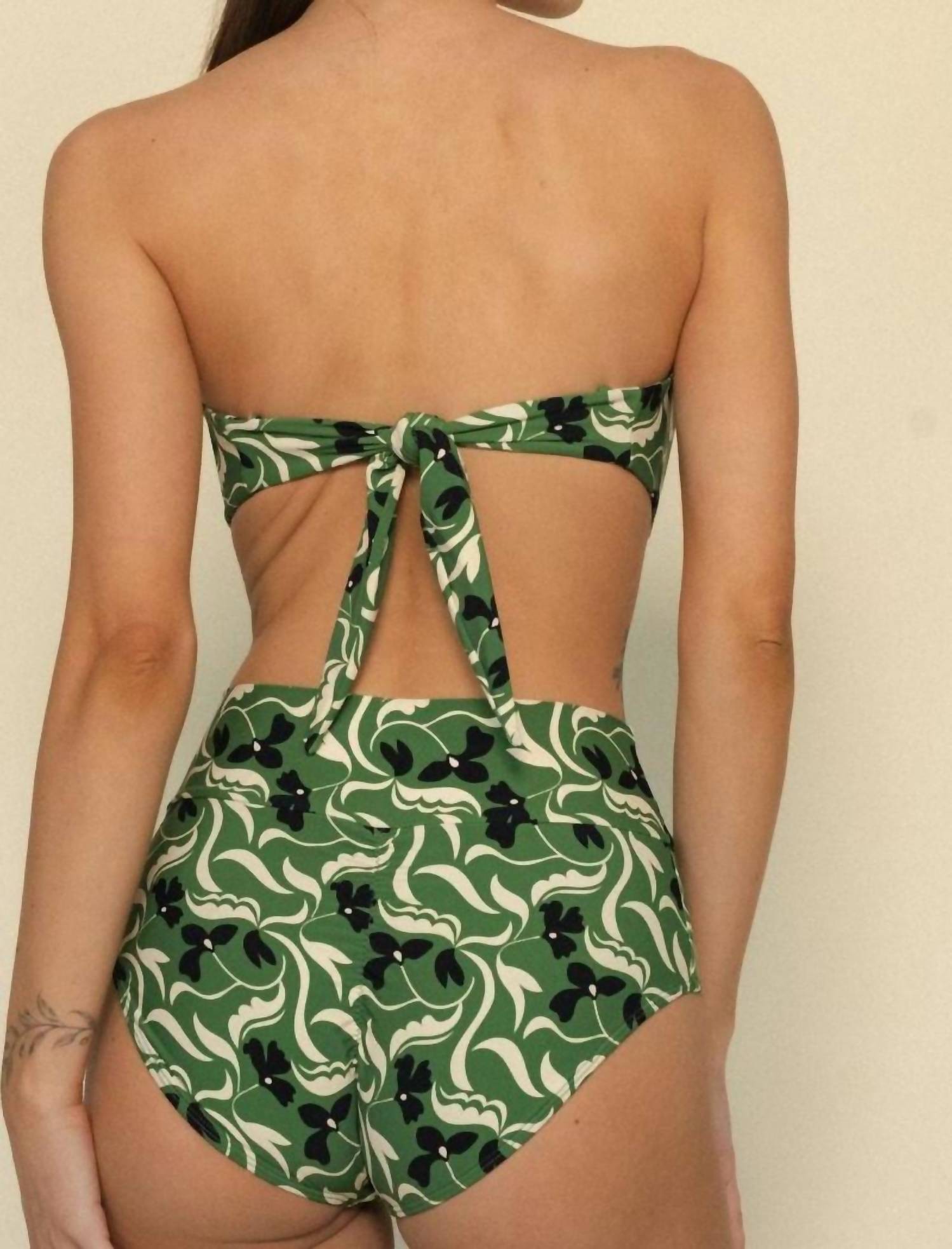 Montce - Full Coverage High Rise Bikini Bottom
