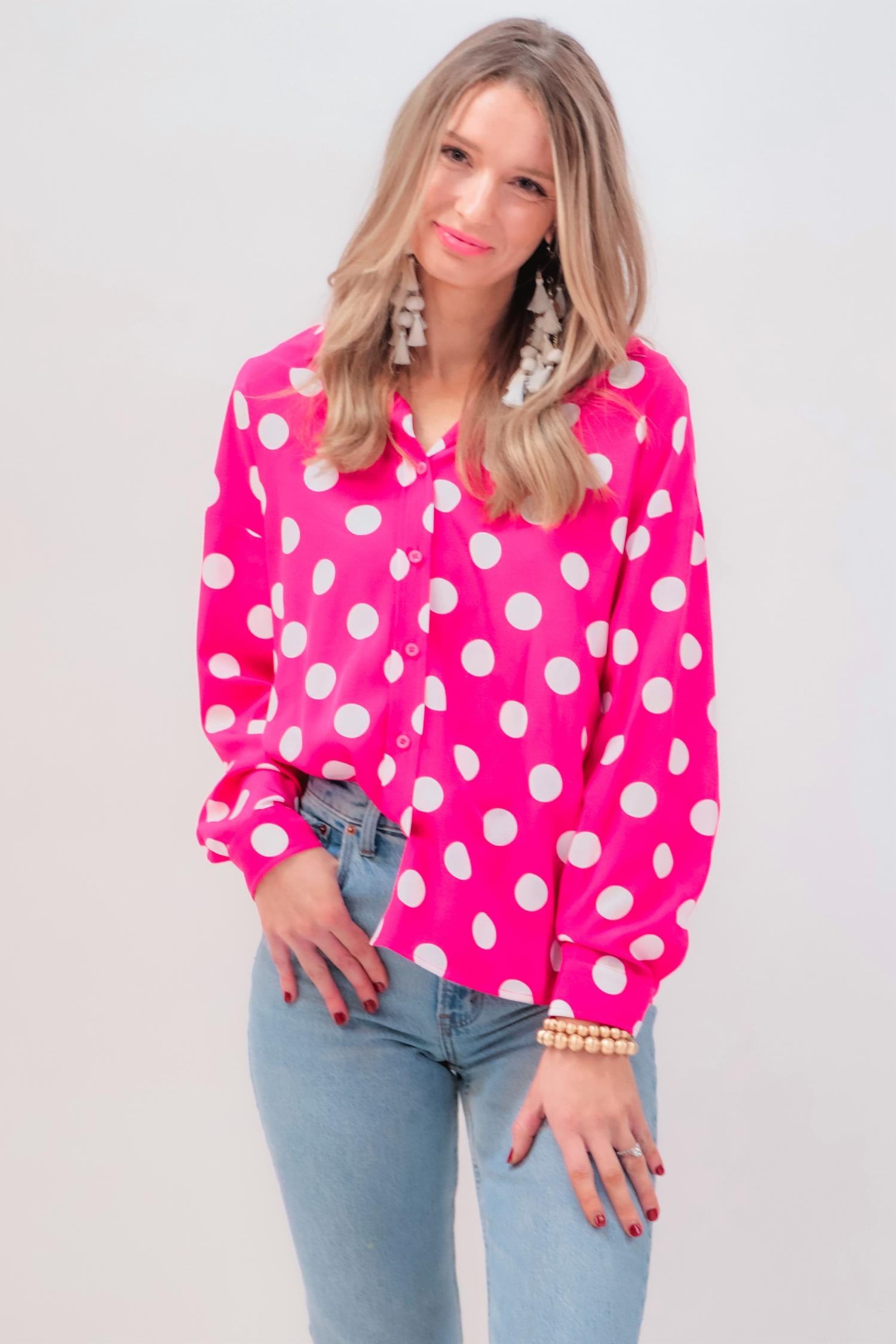 Jess Lea - Dottie Button-Down Top