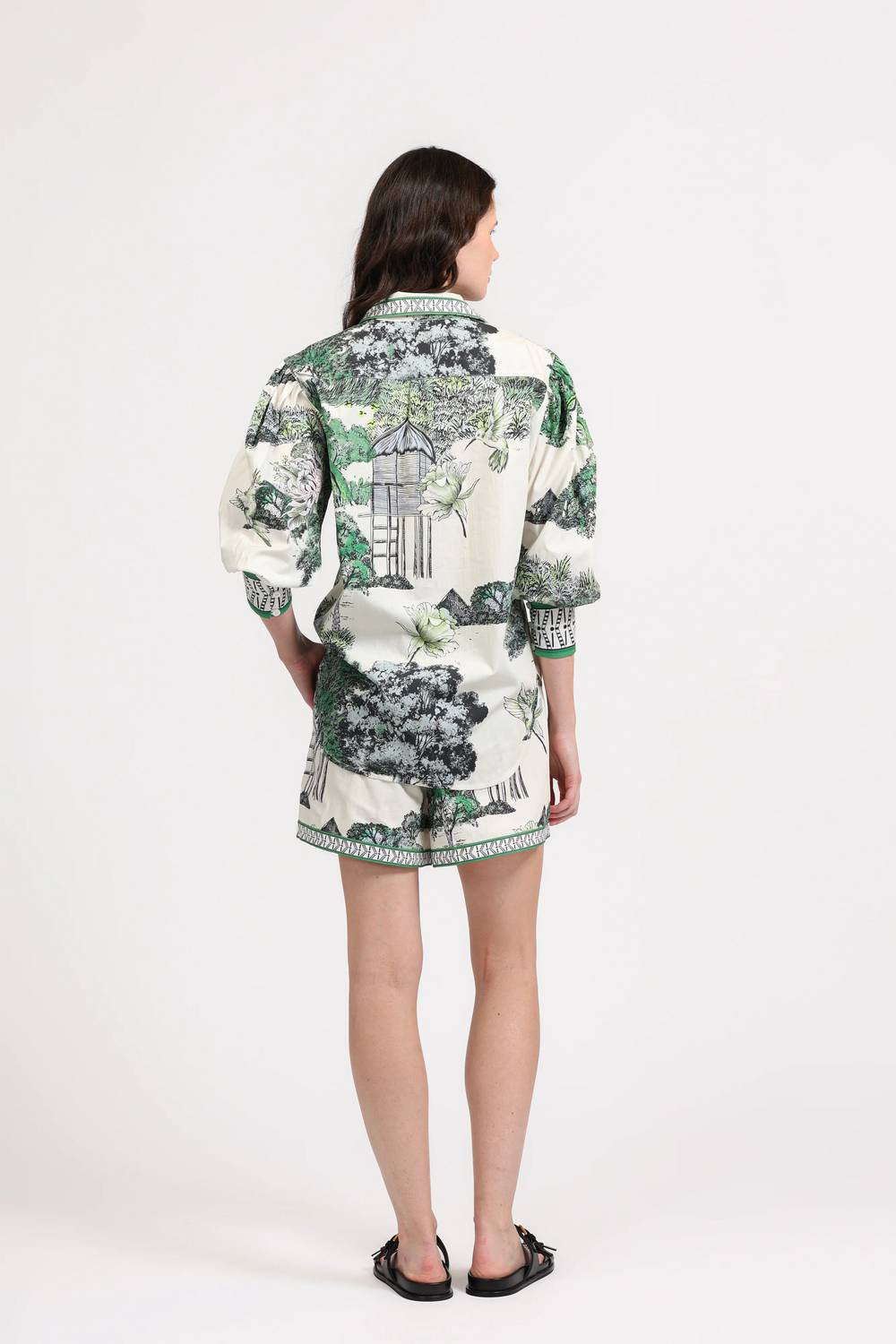 Las Sureñas - Poplin Short
