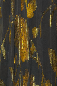 ASTR Emerys Midi Dress in black gold - women's dress - view 4