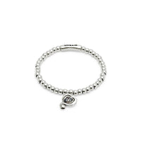 Unode50 - Women's Black Stone Bracelet