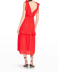 En Saison - EYELET MIDI DRESS