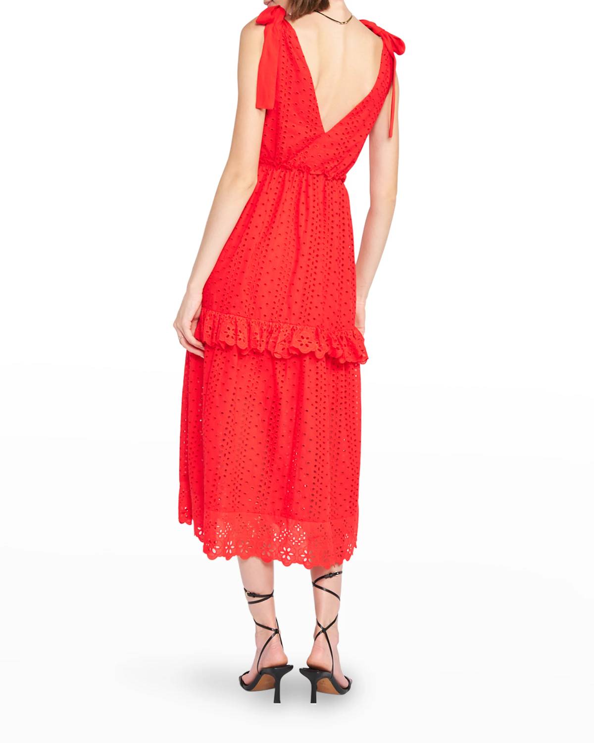 En Saison - EYELET MIDI DRESS