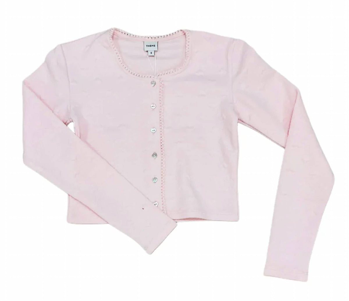 Theme - Kids Tail Puff Heart Cardigan
