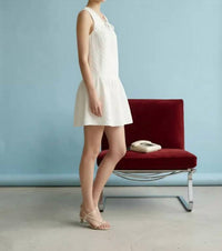 Heyson - Jodi Tie-Front Mini Dress