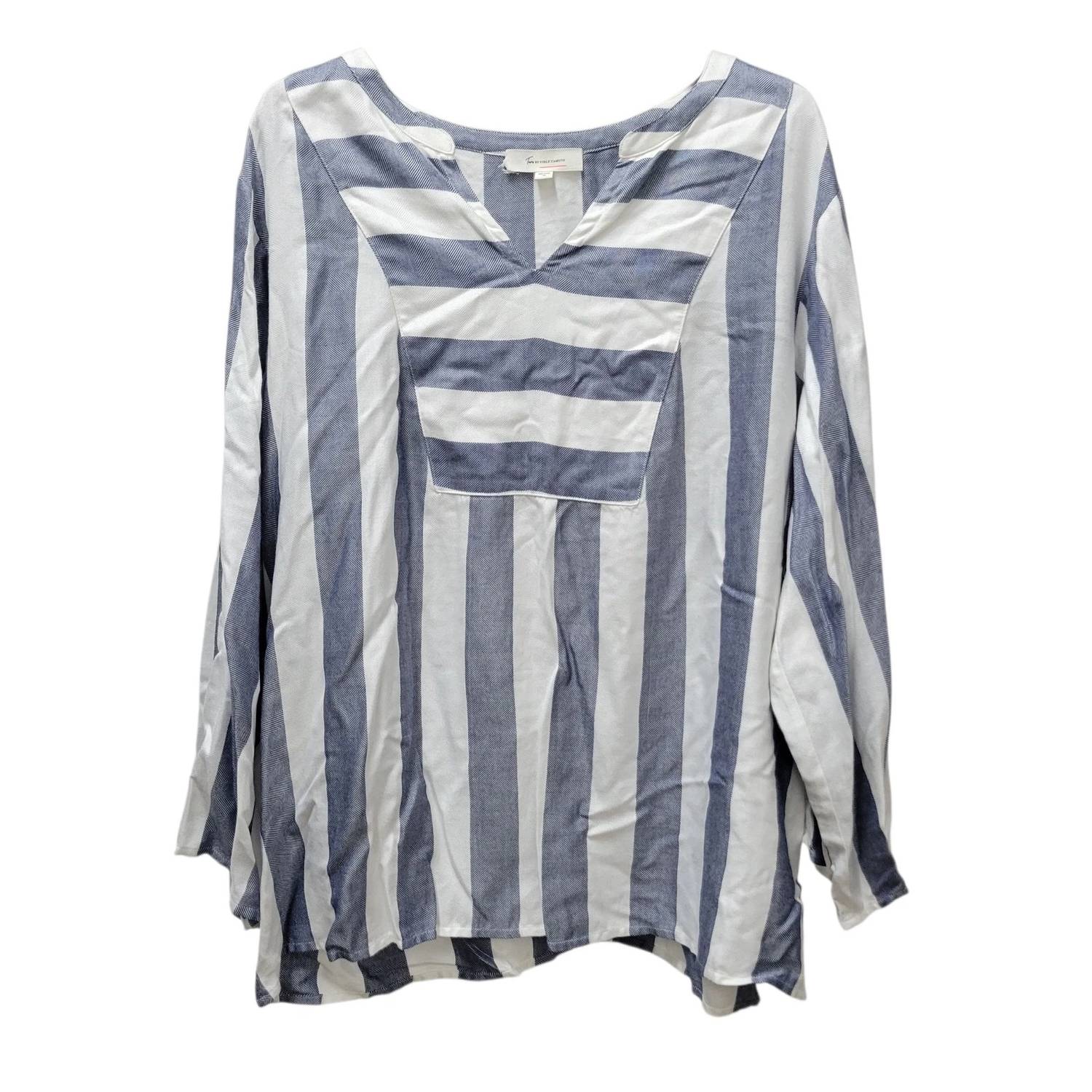 Tura By Vince Camuto - Women's Twilight Sky Tinted Shades Fashion Blouse