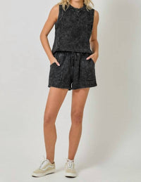 Mystree - Bowie Sleeveless Terry Top