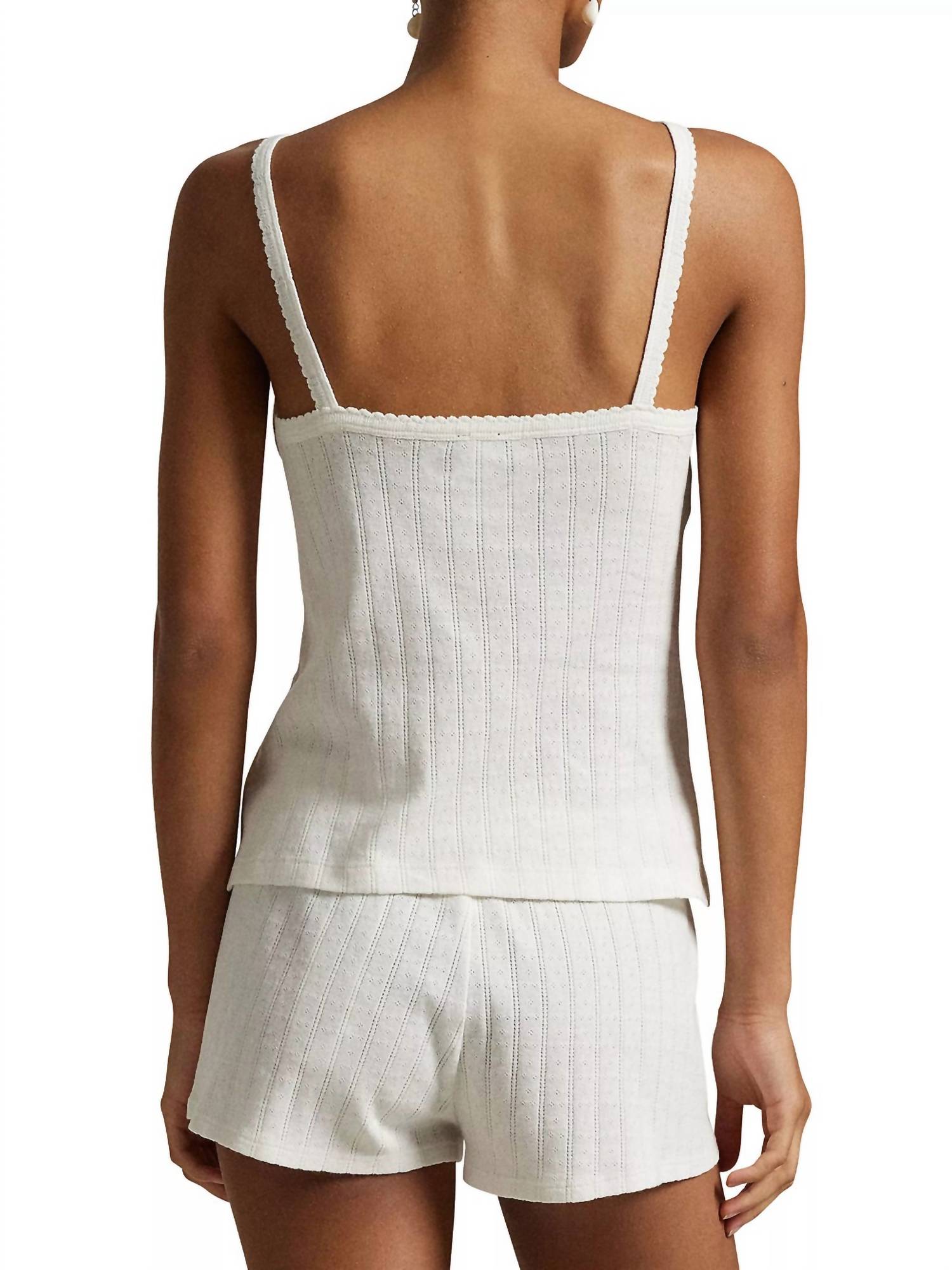 Polo Ralph Lauren - Pointelle Tank Boxer Pajamas