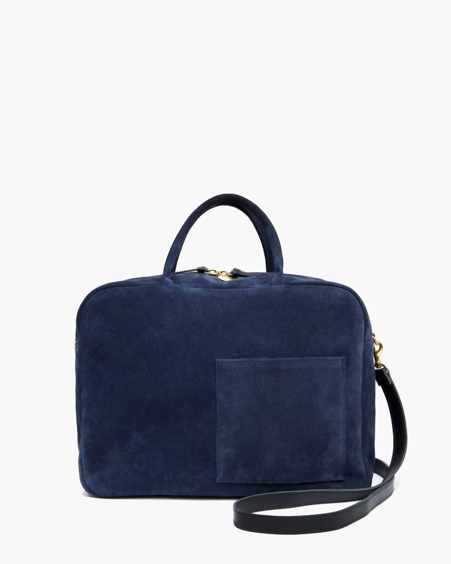 Clare V. - Claude Suede Leather Tote Shoulder Bag