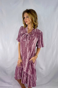 Polagram - Velvet Mini Dress
