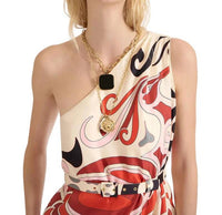 La Doublej - Phoenix Placee Silk Twill Roy Dress